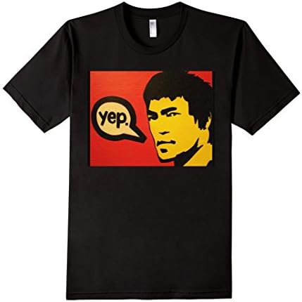 Men's BruceLee Yep Medium Black