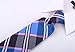 Scott Allan Tartan Plaid Tie for Men | Men's Blue & Black Ties Gingham Plaid Necktie for Him | Corbatas Para Hombre Elegantes tela escocesa