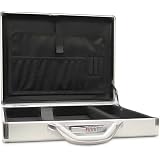 Aluminum Notebook Laptop Computer Travel Briefcase Executive Attache by Shoptronics