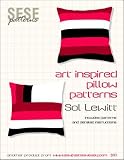 Sew Fast Sew Easy's Sol Lewitt inspired Pillow Sewing Patterns