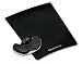 Electronics : Fellowes Professional Fabric Palm Support Pad Microban Cushioned Gliding Black Ref 9180301