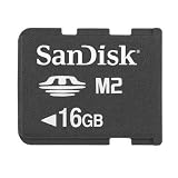 Sandisk 16GB Memory Stick Micro Dual 1.8V for Sony Ericsson Mobile