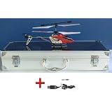 PERFEKTER EINSTEIGER HELI MIT AUTOGYRO * INDOOR HELI S100 RTF + USB-KABEL + ALUKOFFERvon "EHOBBY"