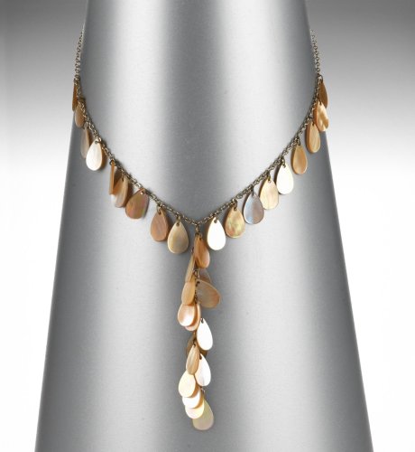 Shell Cluster Y Necklace