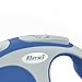 Flexi Vario Retractable Dog Leash (Tape), 16 ft, Medium, Blue