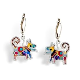 Dog Earrings from the Artazia Collection #334 NE