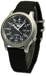 SEIKO SEIKO 5 (セイコーファイブ) 自動巻 メッシュベルト ミリタリー メンズ ウォッチ SNK809K2