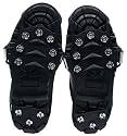 SpikesfürSchuhe,schwarz(10KrallenSpikes)GrößeL(ca.39-42)