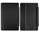 Skinomi TechSkin - Black Carbon Fiber Film Shield for Asus Transformer Prime Keyboard Dock (Only For Keyboard), Lifetime Warranty