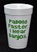 Paddle Faster. I Hear Banjos. 10 Count Sleeve of Cups