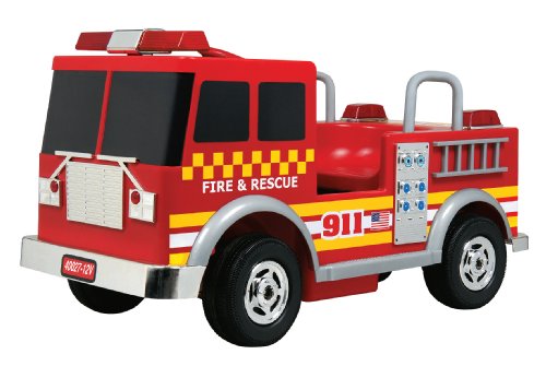 12 V Electric Ride on Fire Truck