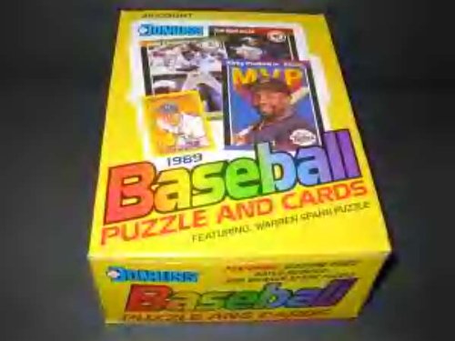 1989 Donruss Baseball Wax Box (36 Sealed Packs) Look for the Ken Griffey Jr. Rookie Card