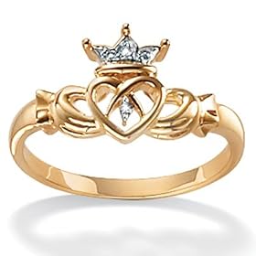 10k Gold Claddagh Ring
