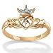 10k Gold Claddagh Ring