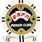 ESPN Poker Club Professional Poker Chips - White