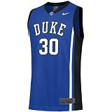 Duke Blue Devils Nike Replica #30 Road Basketball Jersey