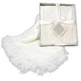 White Shawl Baby Blanket