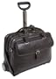 Siamod 45292 Carugetto Napa Cashmere Leather Wheeled Detachable Laptop Case (Chocolate)