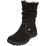 Rieker Eike Z7171/01, Damen Stiefel, schwarz, 40.5 EU / 7 UK