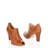 Timberland Marge Ladies Leather Peep Toe Bootie, 11, Brown by 