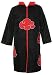 NARUTO COSPLAY Akatsuki MANTEL in Gr. L Umhang ITACHI Deidara für Cosplay Karneval oder Kostüm Par