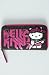 Loungefly The Hello Kitty Rockstar Canvas Wallet,Accessories for Women