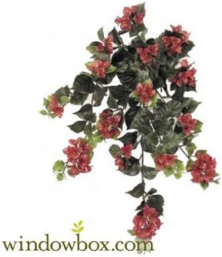 Windowbox 36in. Artificial Bougainvillea-red