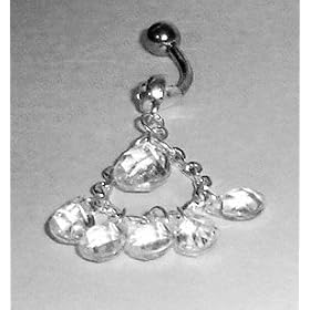 Belly Button Rings Teardrop Acrylic Navel