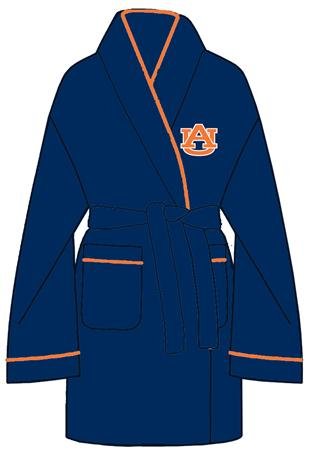 Auburn University Tigers AU NCAA Ladies Collegiate Cozy Print Robe Xlarge