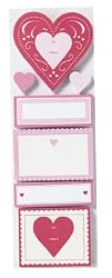 Martha Stewart Crafts Heart And Notes Label Pad