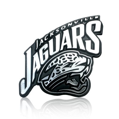 NFL Jacksonville Jaguars 3d Chrome Car Emblem