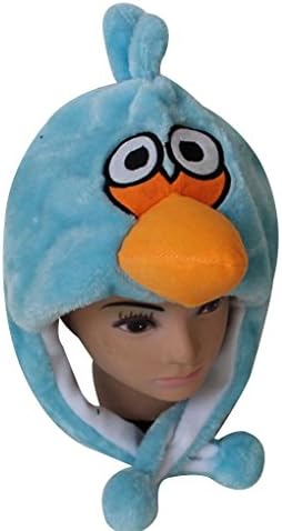 Light Year Novelty Furry Cartoon Bird Boy Girl Child Santa Party Winter Cap Hats