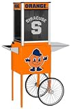 Syracuse Orange 4oz. Popcorn Machine w/Cart