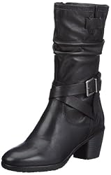Amia 254 184, Damen Klassische Stiefel, Schwarz (schwarz 002), EU 39