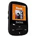 SanDisk Clip Sport 8GB MP3 Player with LCD Screen and MicroSDHC Card Slot- Black - SDMX24-008G-G46K (Renewed)