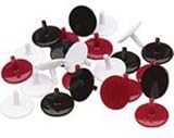 New! Ball Markers - Dime Size - White - 1,000 Box