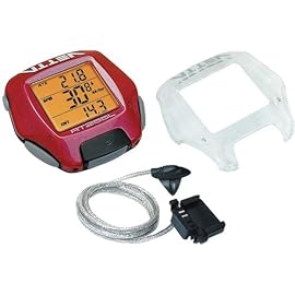 VETTA RT-255L サイクルコンピュータ メタリックレッド ヘビーデューティ