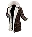 Men's Shearling Coat Brown Leather Shearling Jacket►BEST SELLER◄