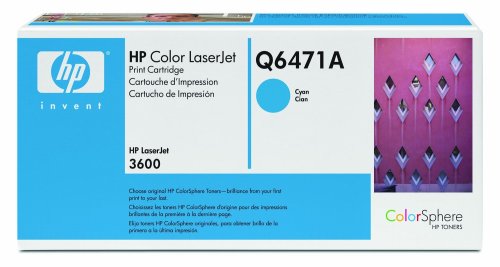HP Color LaserJet Q6471A Cyan Print Cartridge in Retail Packaging