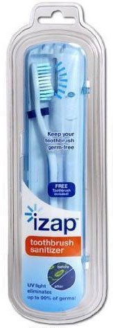 Violife iZap UV Toothbrush Sanitizer (Colors May Vary)