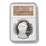 2009 Abraham Lincoln Bicentennial Commemorative Silver Dollar PF69UC NGC