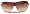 Gold Frame with Gradient Brown Lens