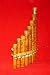 Pan Flute 8 Note Curved Wooden Hand Made Bamboo Wind Instrument Indonesia