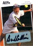 Bud Collins certified autograph 2006 Ace Authentic tennis card #339/400