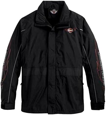 Harley Davidson Men's Ride Ready Packable Rain Suit