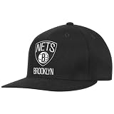 NBA adidas Brooklyn Nets Official Logo Fitted Hat - Black (7 3/8)