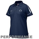 Nike Penn State Nittany Lions Ladies Navy Blue Stiff Arm 2008 Coaches Dri-FIT Performance Polo