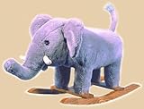 Plush Elephant Rocker