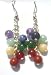 Handcrafted Chakra Balancing Gemstone Beaded Earrings