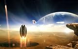 Wallmonkeys Peel and Stick Wall Decals - Idea Taken from Star Trek. the Project Turns Dead and Lifeless Planets into Green Earth-like Habitats. - 24W x 15H Removable Graphic